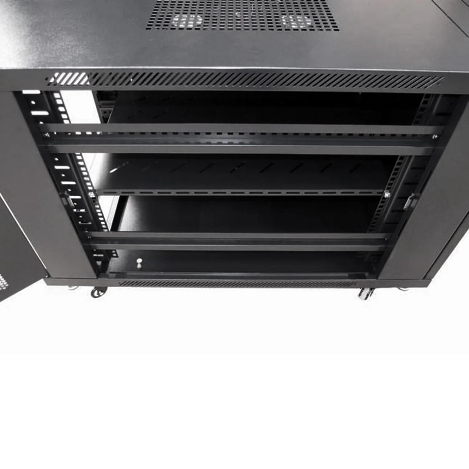 Server Rack 19 600x1000 26 Units Black Evolution series - Network Cabinet  Rack - Rack Cabinets and Accessories - Networking