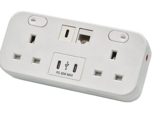 White – USB C & Cat6